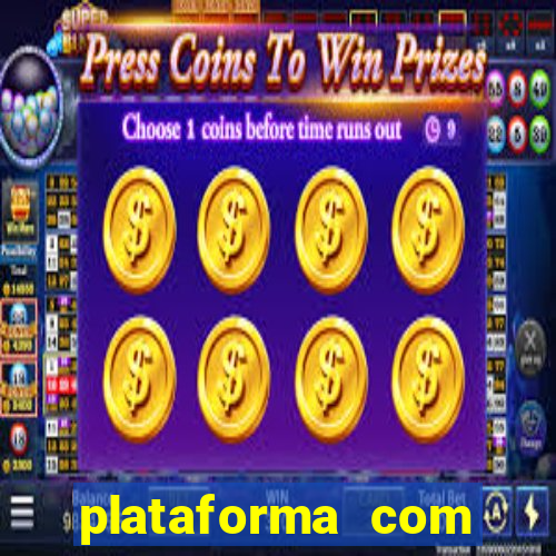 plataforma com conta demo fortune tiger